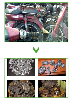 Motorcycle-recycling